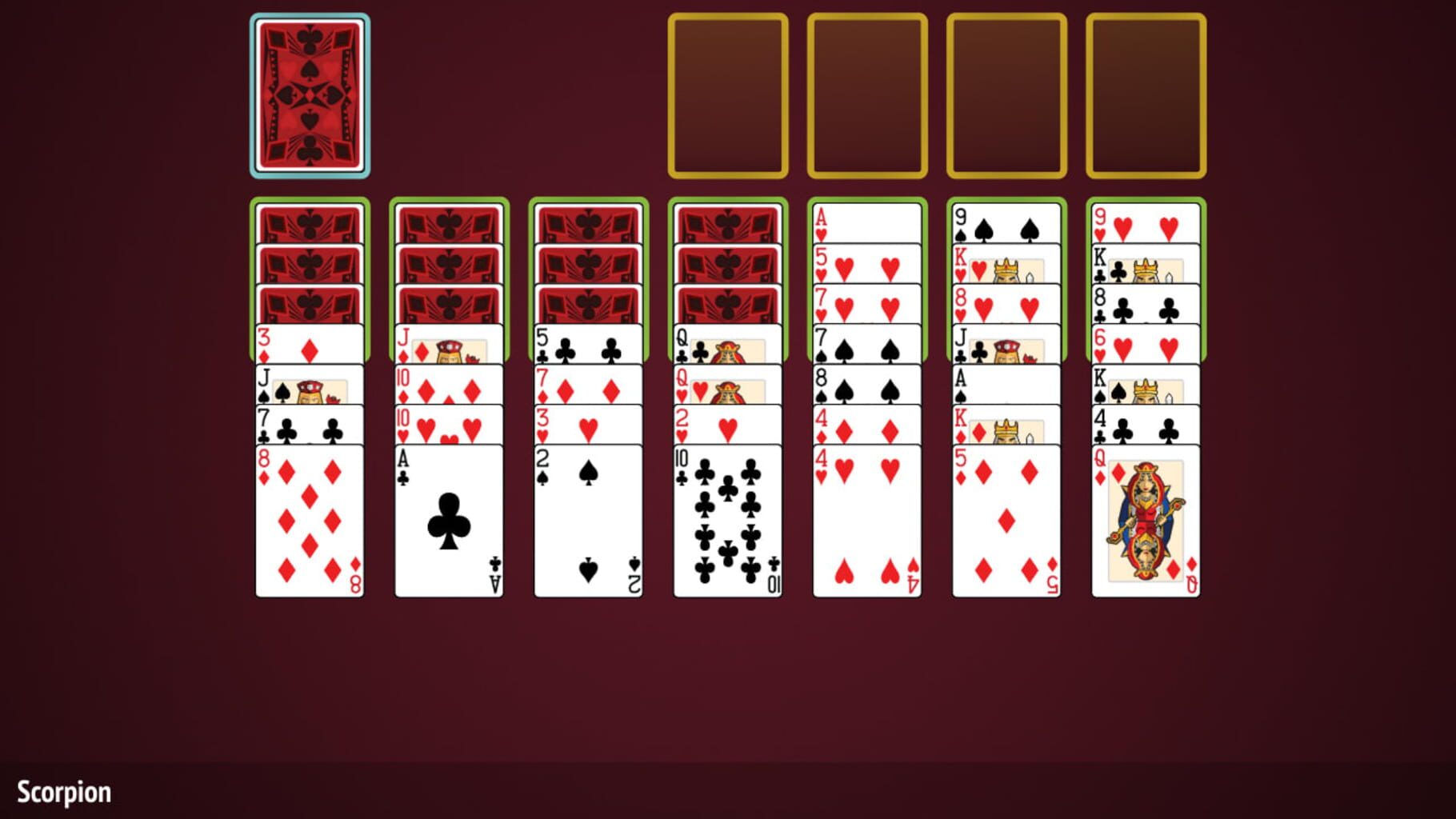 Spider Solitaire Collection screenshot