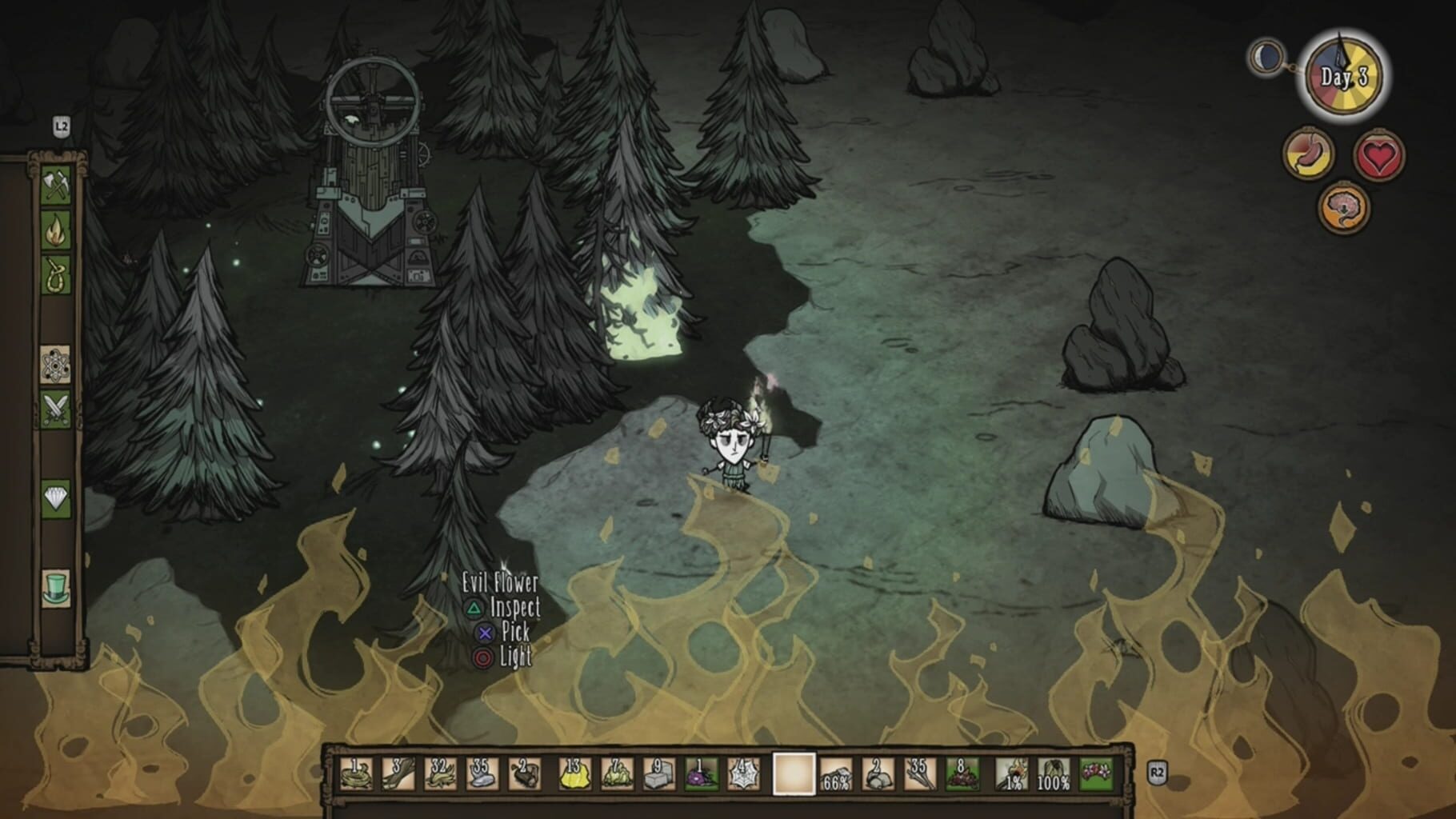 Captura de pantalla - Don't Starve: Console Edition