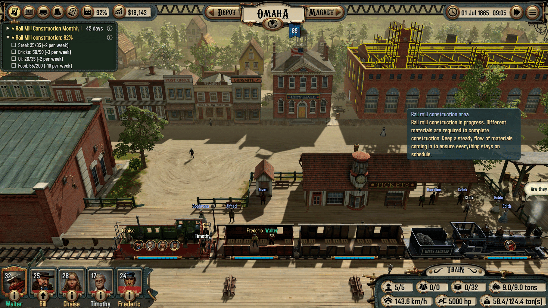 Bounty Train: New West screenshot