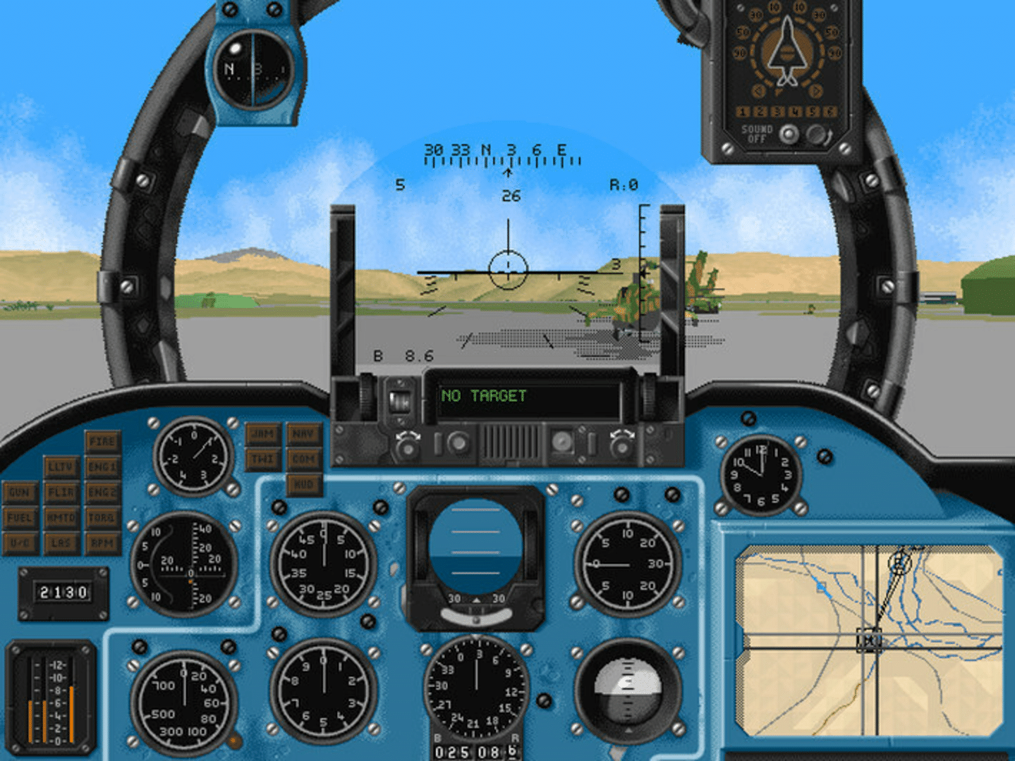 HIND: The Russian Combat Helicopter Simulation screenshot