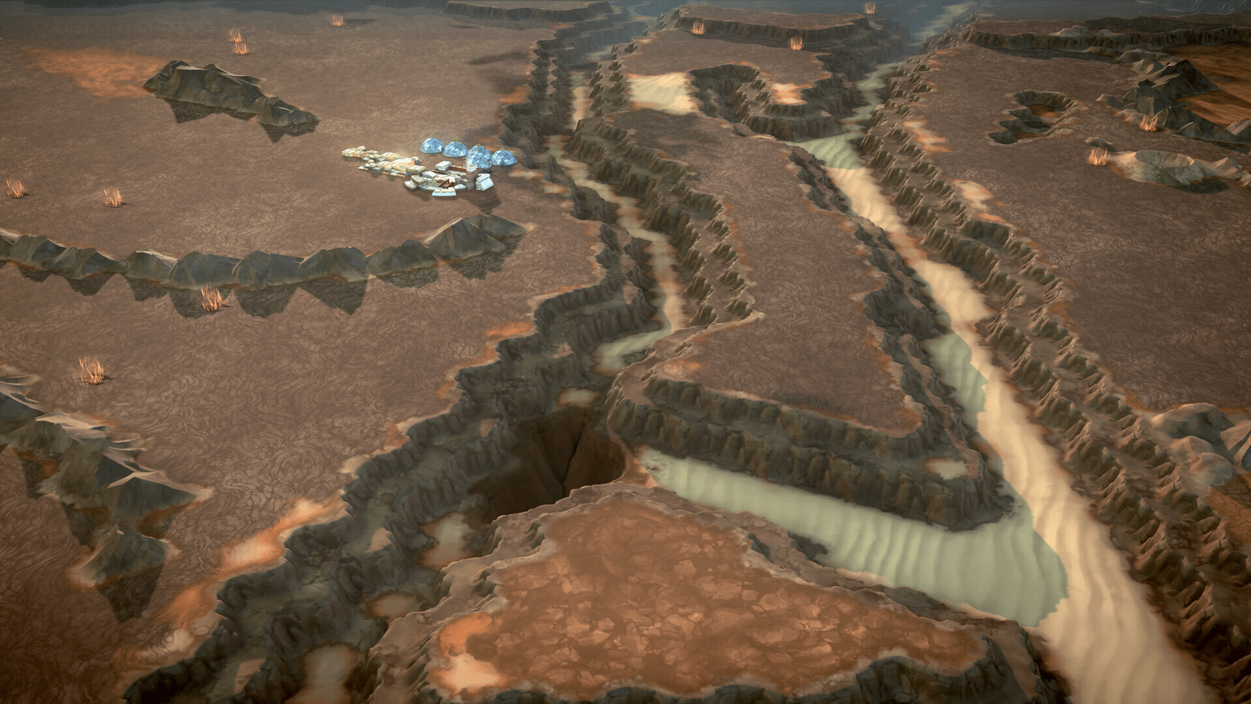 Offworld Trading Company: Real Mars Map Pack screenshot