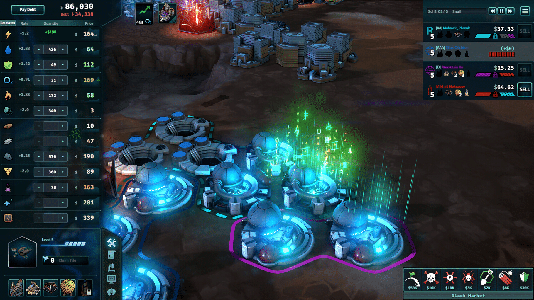 Offworld Trading Company: Blue Chip Ventures screenshot