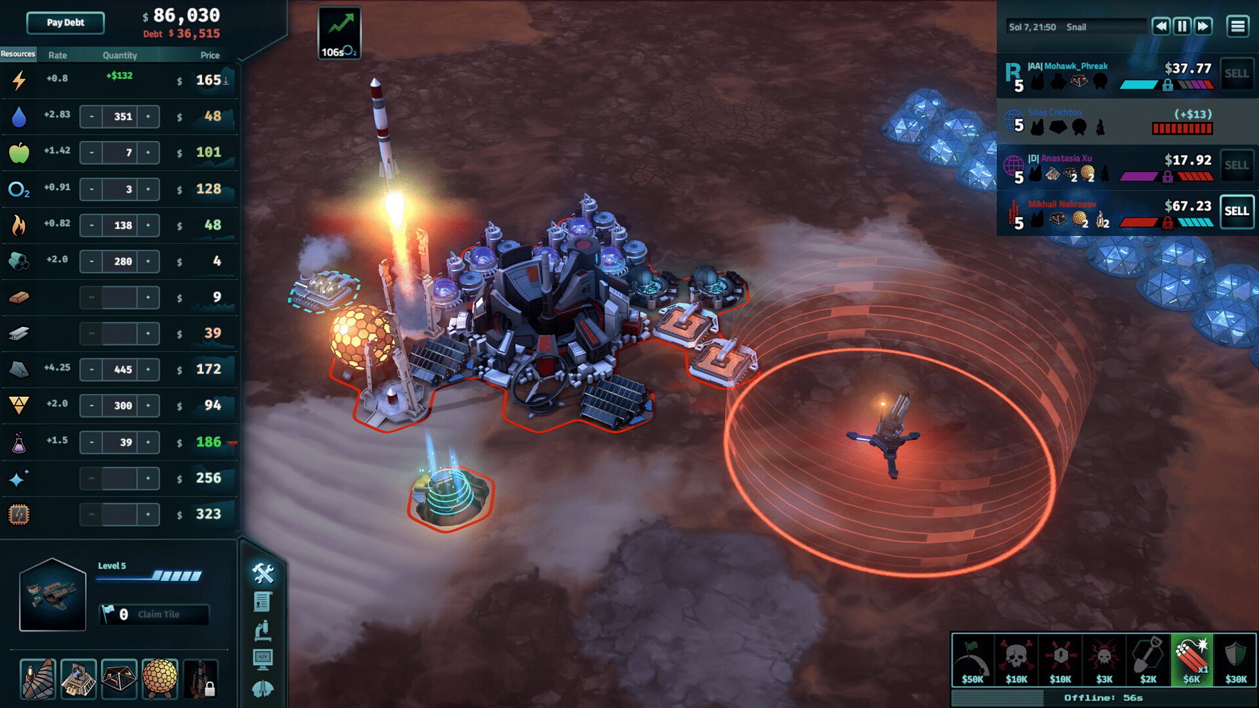 Offworld Trading Company: Blue Chip Ventures screenshot