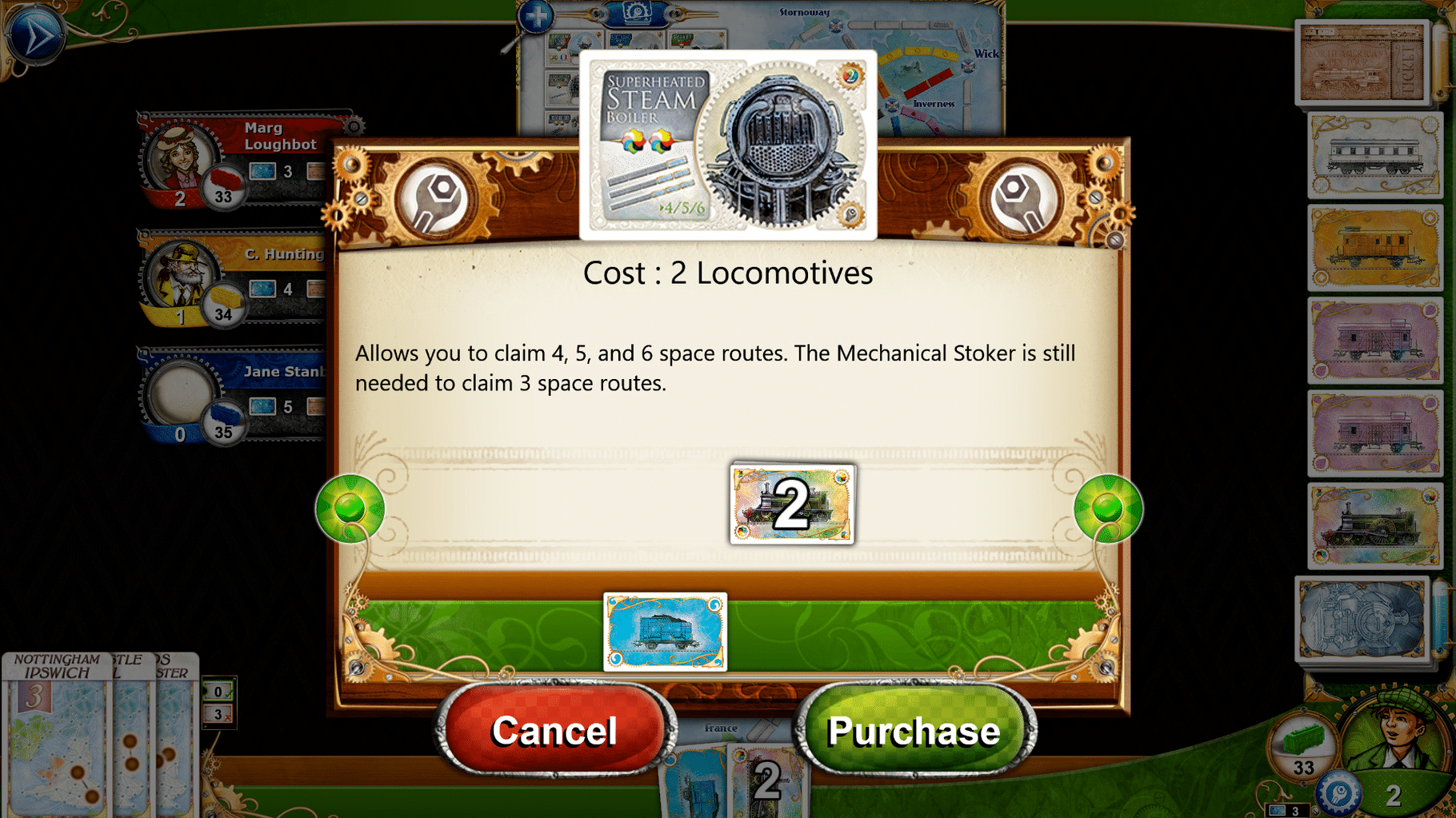 Ticket to Ride: United Kingdom screenshot