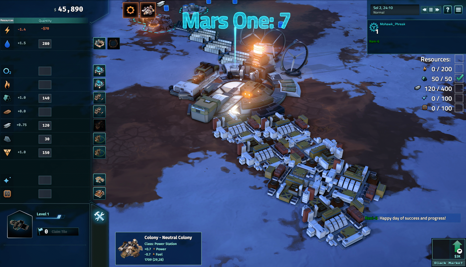 Offworld Trading Company: Limited Supply screenshot