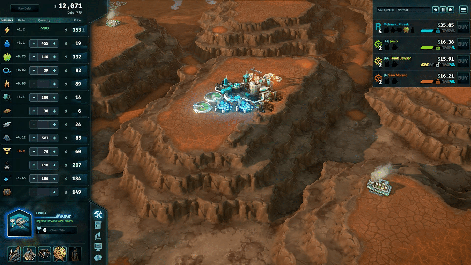 Offworld Trading Company: Scenario Toolkit screenshot