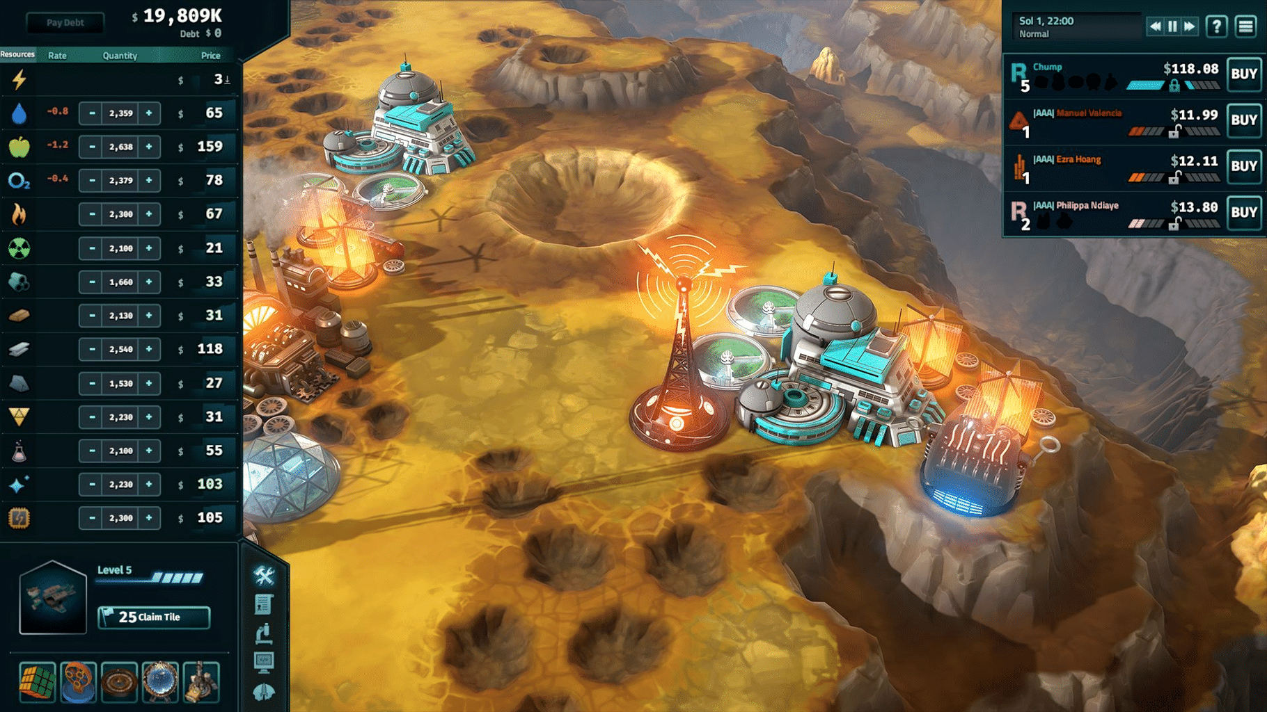 Offworld Trading Company: Conspicuous Consumption screenshot