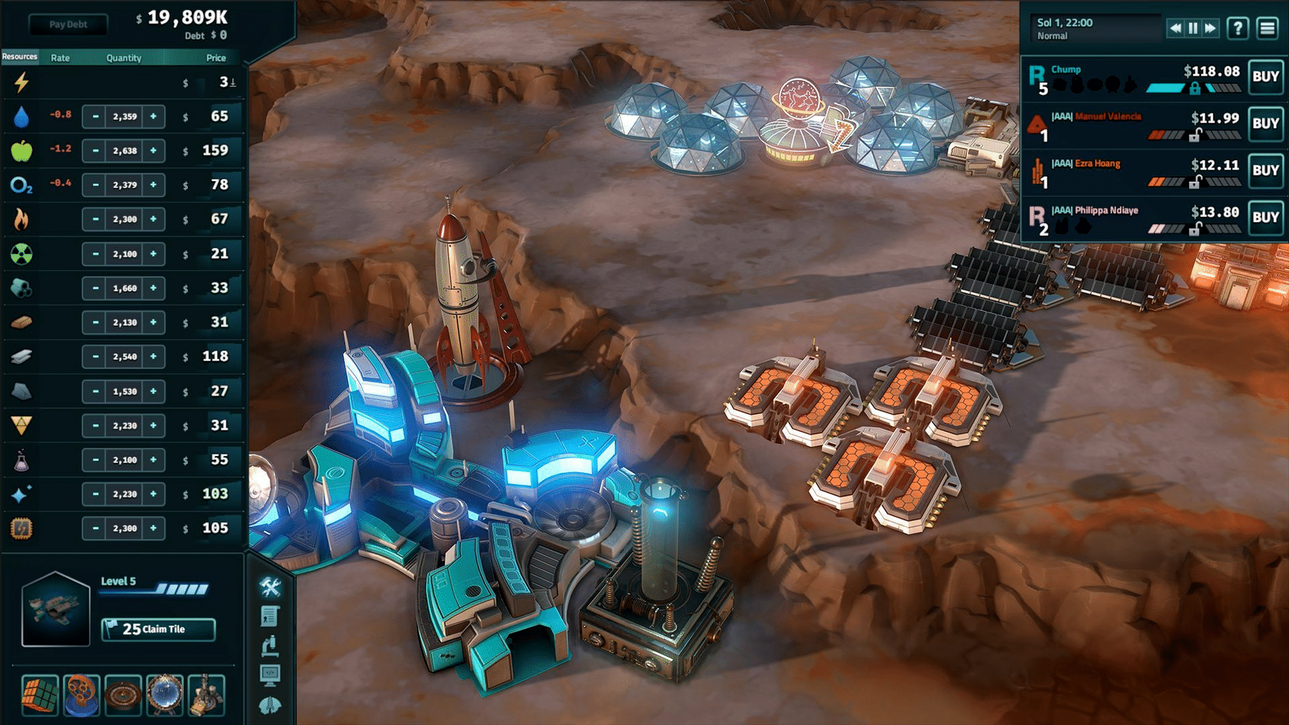 Offworld Trading Company: Conspicuous Consumption screenshot