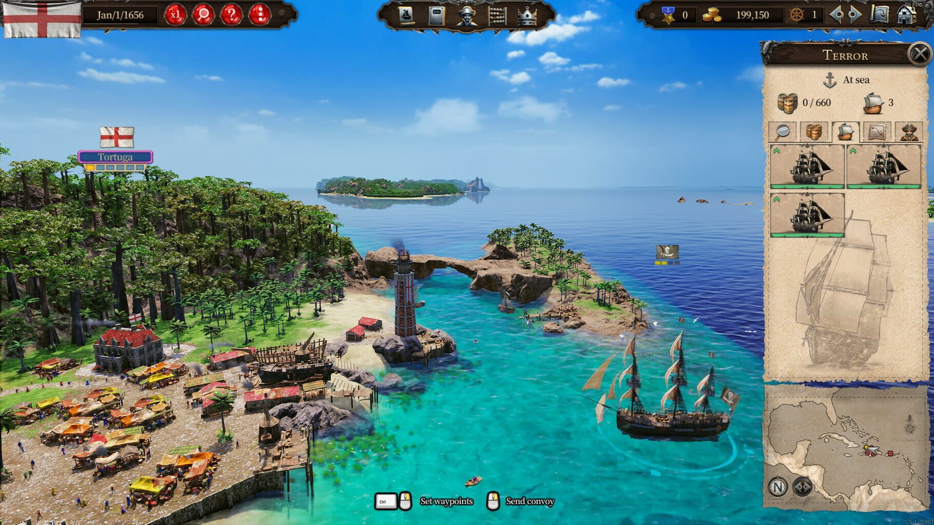 Port Royale 4: Buccaneers screenshot