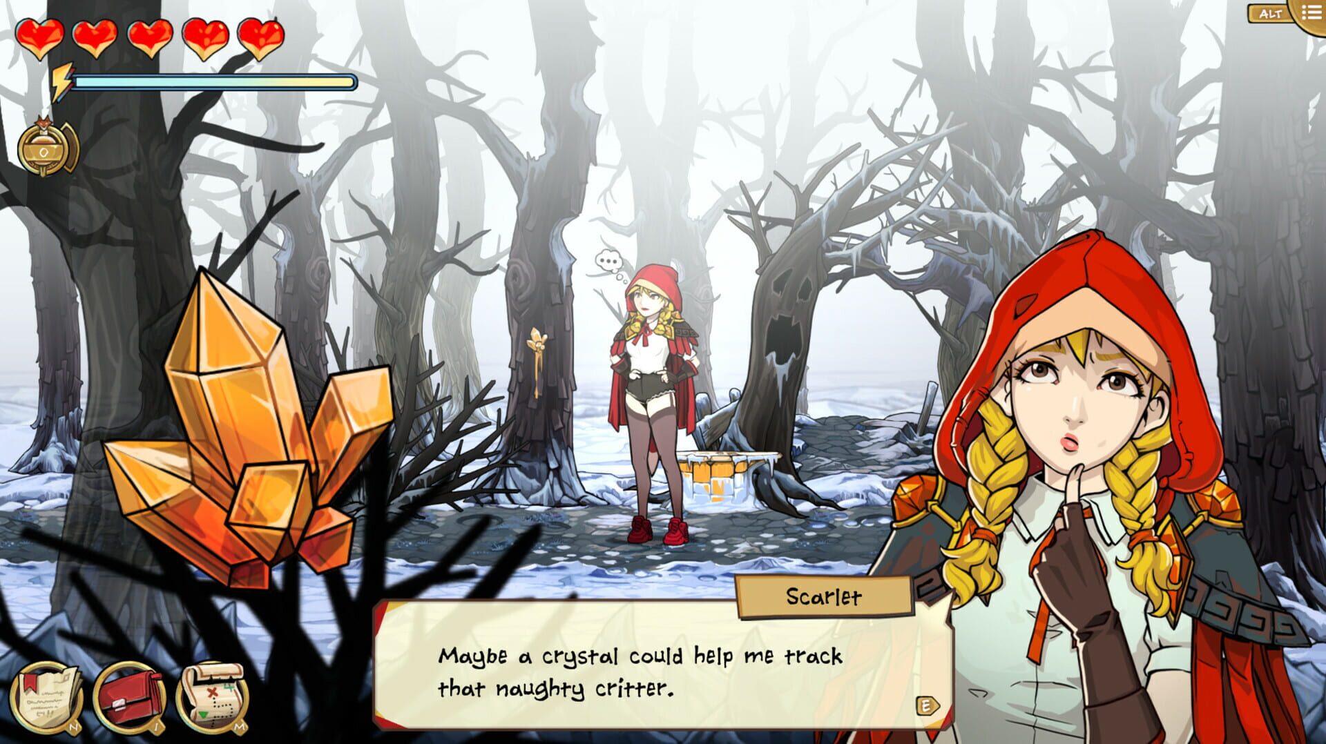 Scarlet Hood and the Wicked Wood: Deluxe Edition - Screenshot