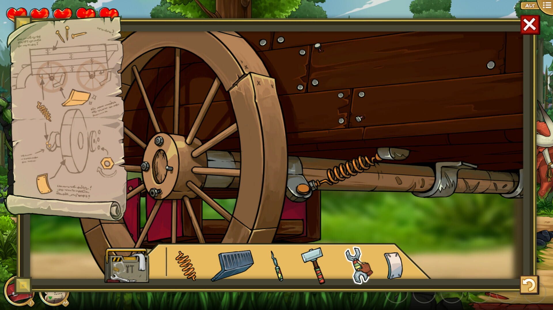 Scarlet Hood and the Wicked Wood: Deluxe Edition - Screenshot
