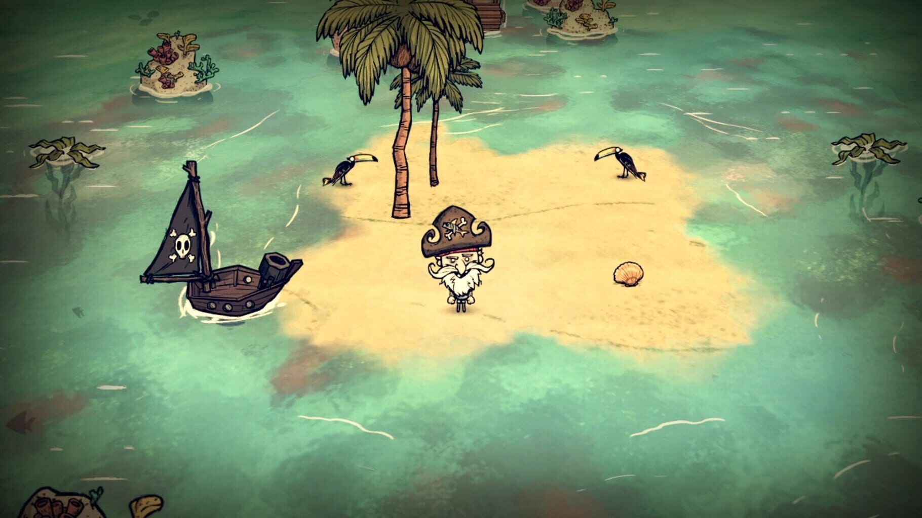 Captura de pantalla - Don't Starve: Shipwrecked - Console Edition