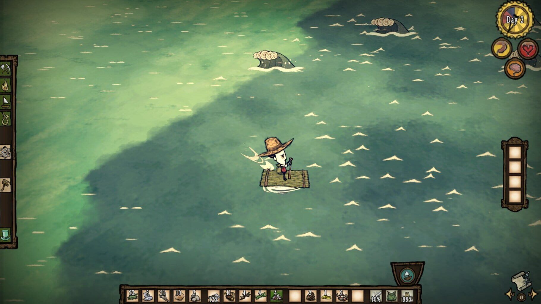 Captura de pantalla - Don't Starve: Shipwrecked - Console Edition