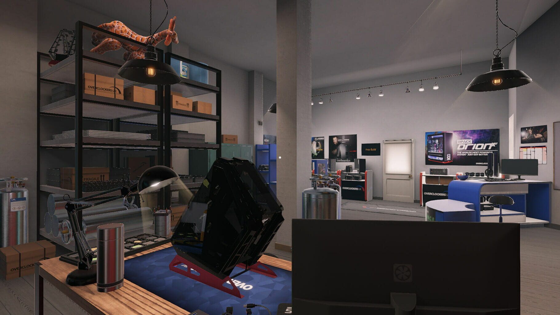 PC Building Simulator: Overclockers UK Workshop screenshot