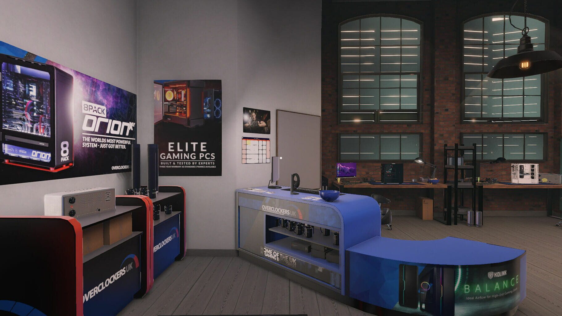 PC Building Simulator: Overclockers UK Workshop screenshot