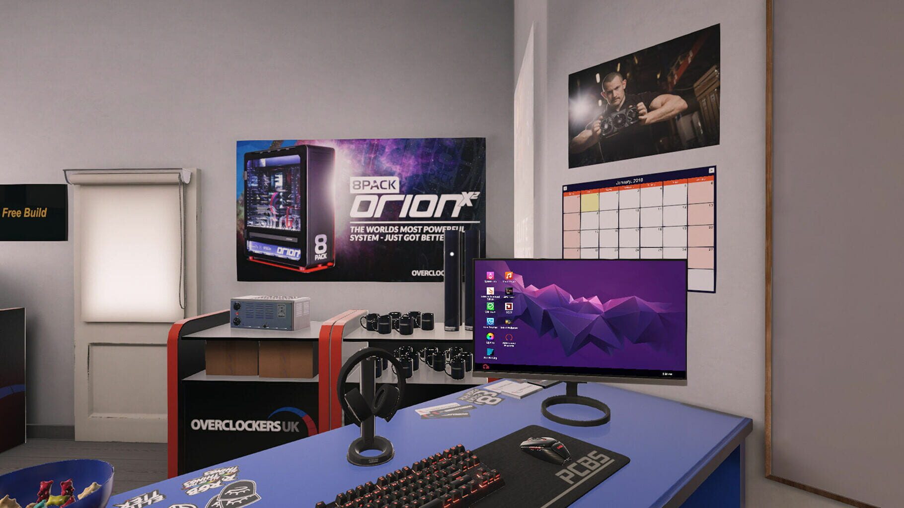 PC Building Simulator: Overclockers UK Workshop screenshot