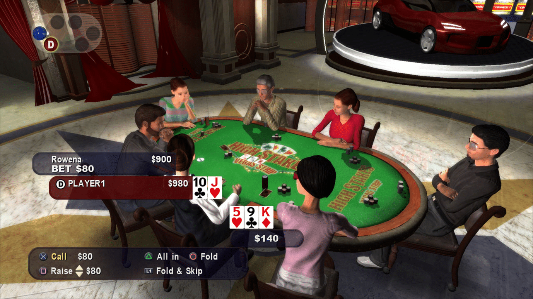 High Stakes on the Vegas Strip: Poker Edition screenshot