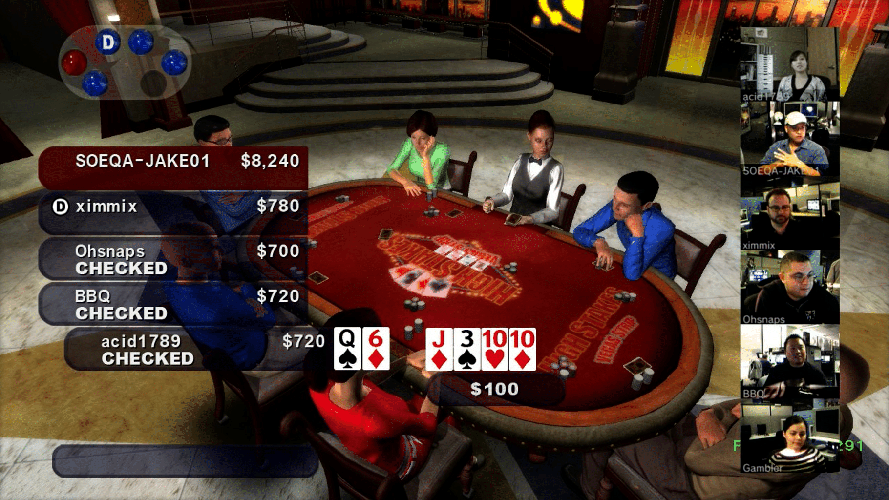 High Stakes on the Vegas Strip: Poker Edition screenshot