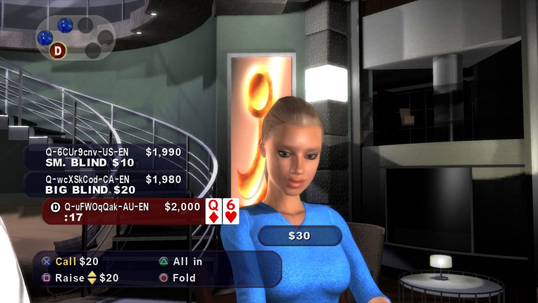 Captura de pantalla - High Stakes on the Vegas Strip: Poker Edition