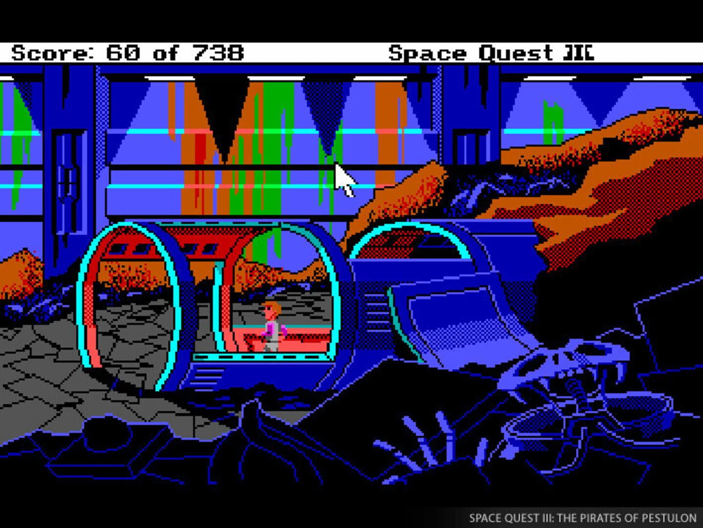 Captura de pantalla - Space Quest II: Vohaul's Revenge