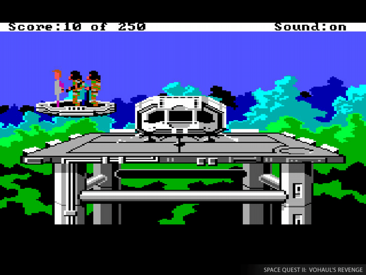 Space Quest II: Vohaul's Revenge screenshot