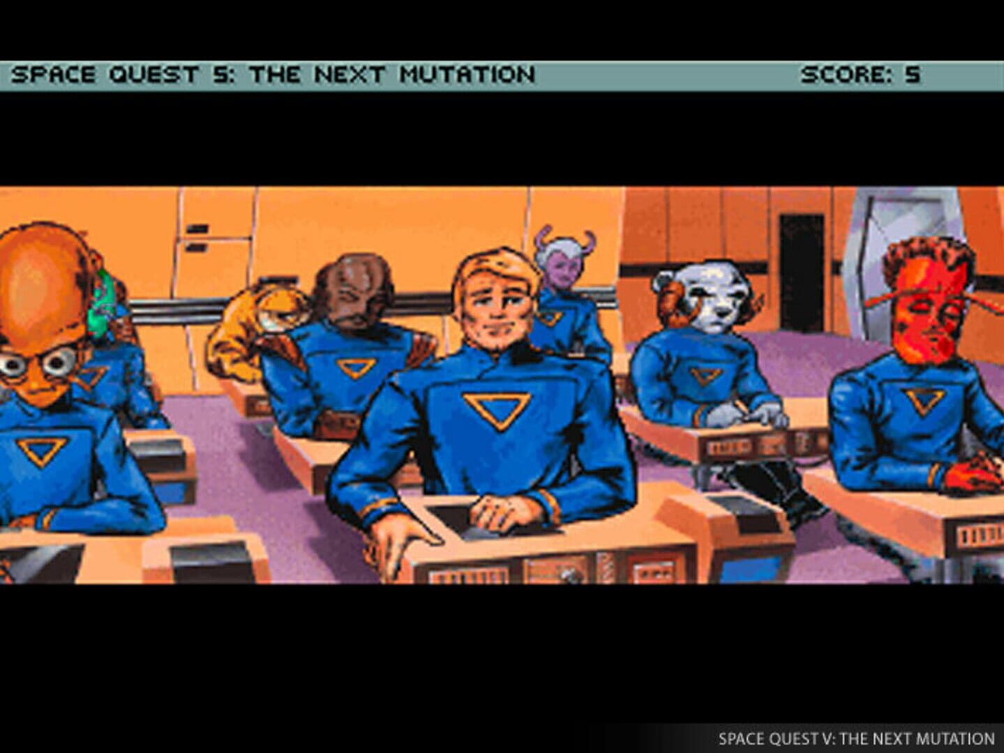 Captura de pantalla - Space Quest V: The Next Mutation