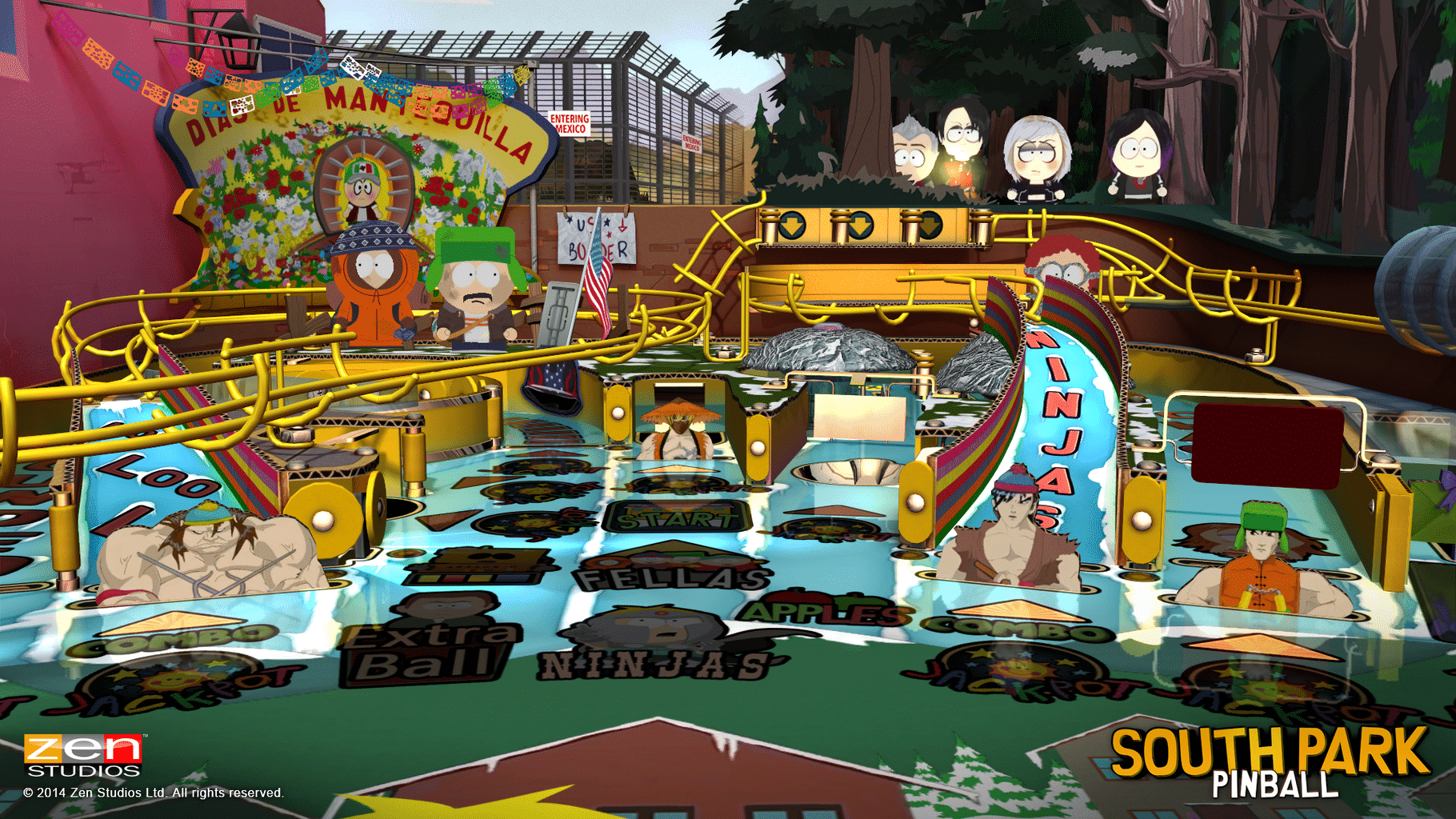 Zen Pinball 2: South Park - Super-Sweet Pinball screenshot