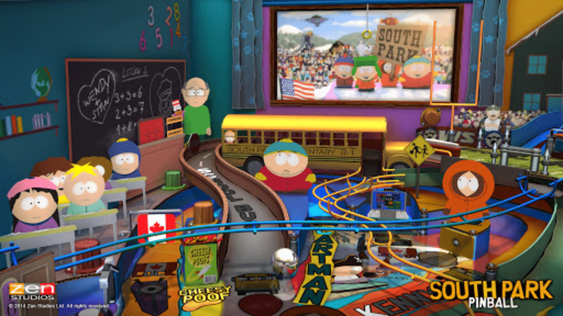 Zen Pinball 2: South Park - Super-Sweet Pinball screenshot