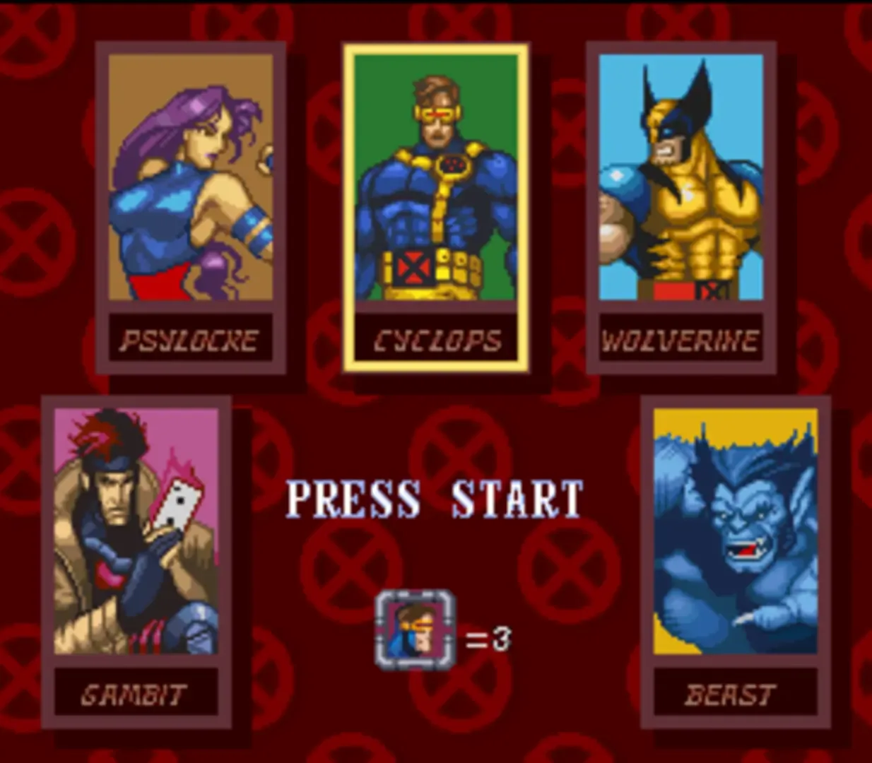 Captura de pantalla - X-Men: Mutant Apocalypse