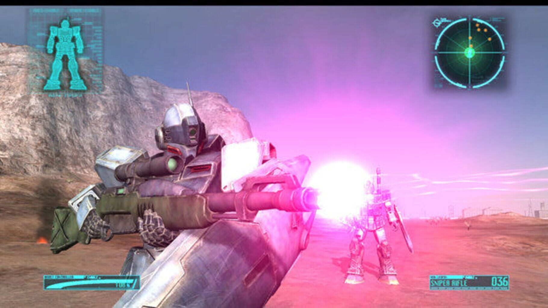 Captura de pantalla - Mobile Suit Gundam: Crossfire