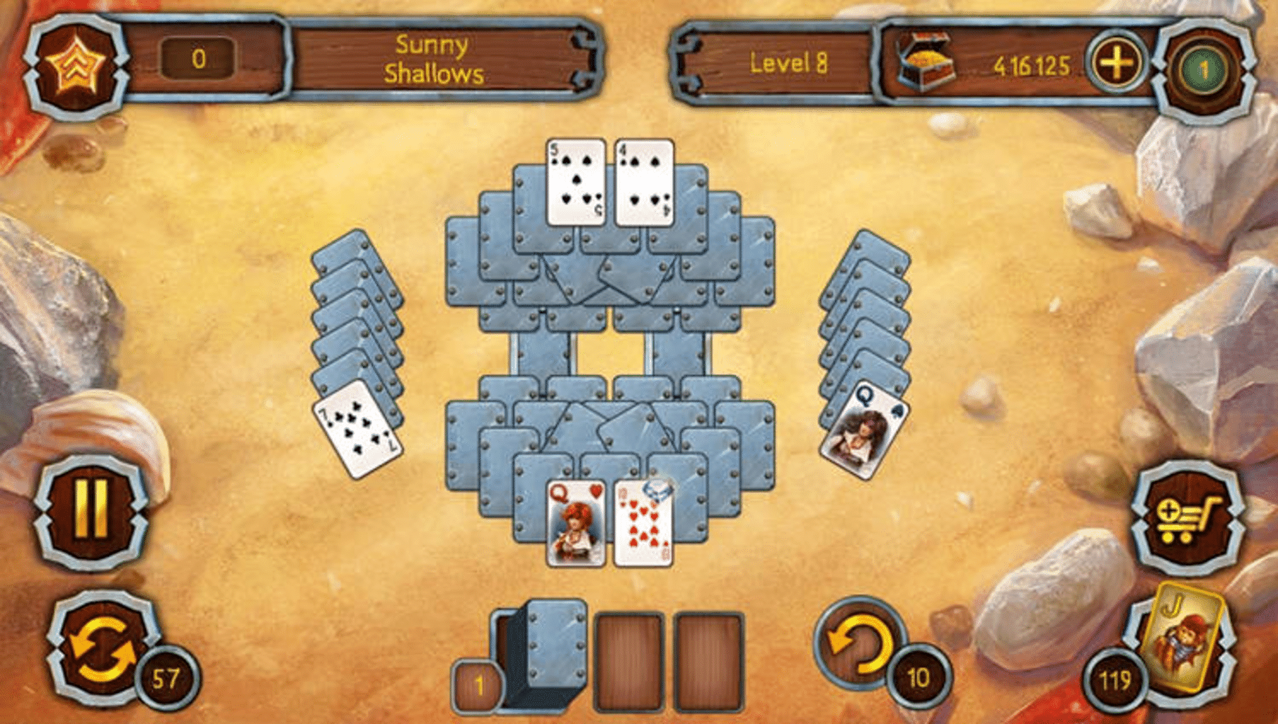 Pirate Solitaire screenshot