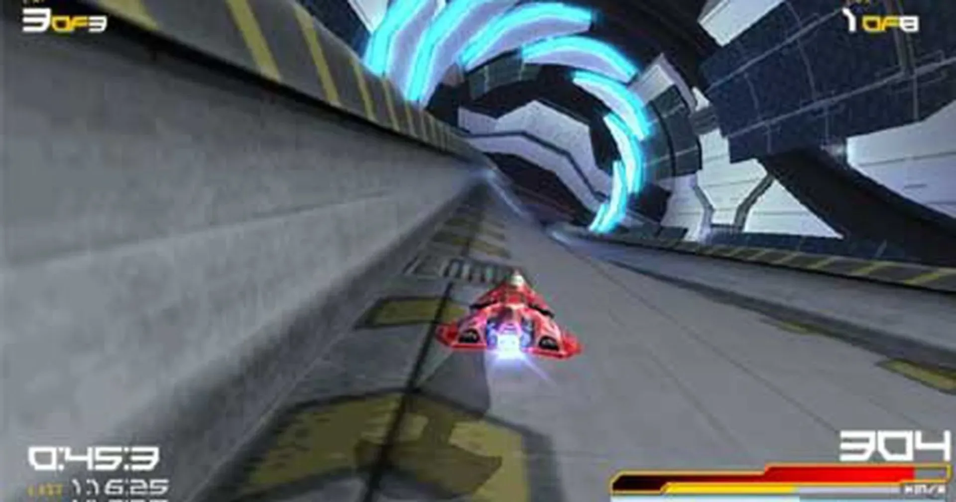 Captura de pantalla - Wipeout Pure