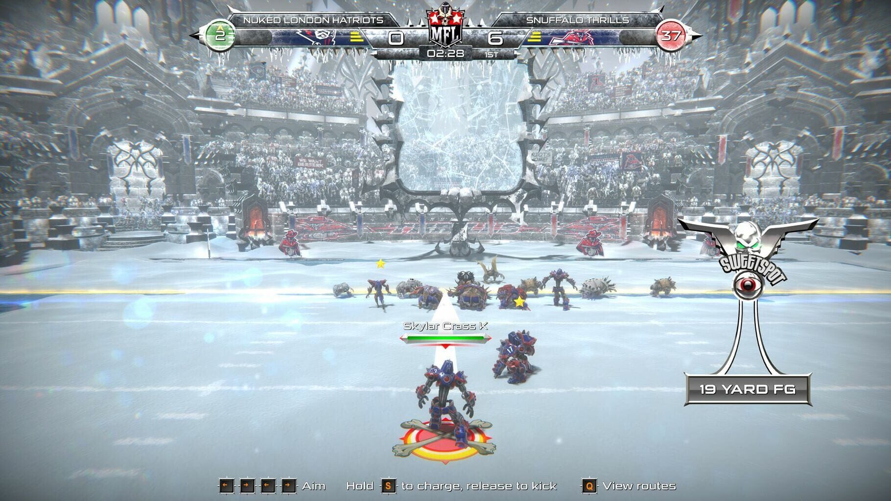 Mutant Football League: Snuffalo Thrills screenshot