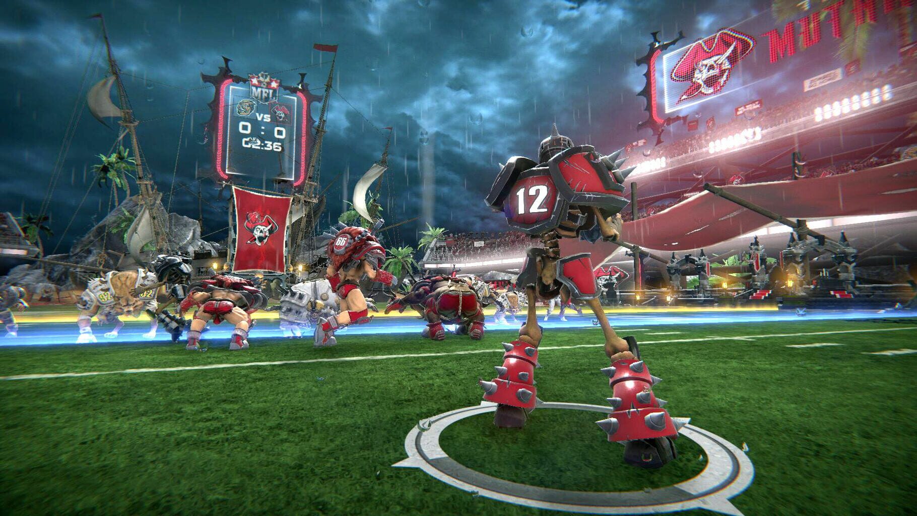 Captura de pantalla - Mutant Football League: Terror Bay Mutantneers