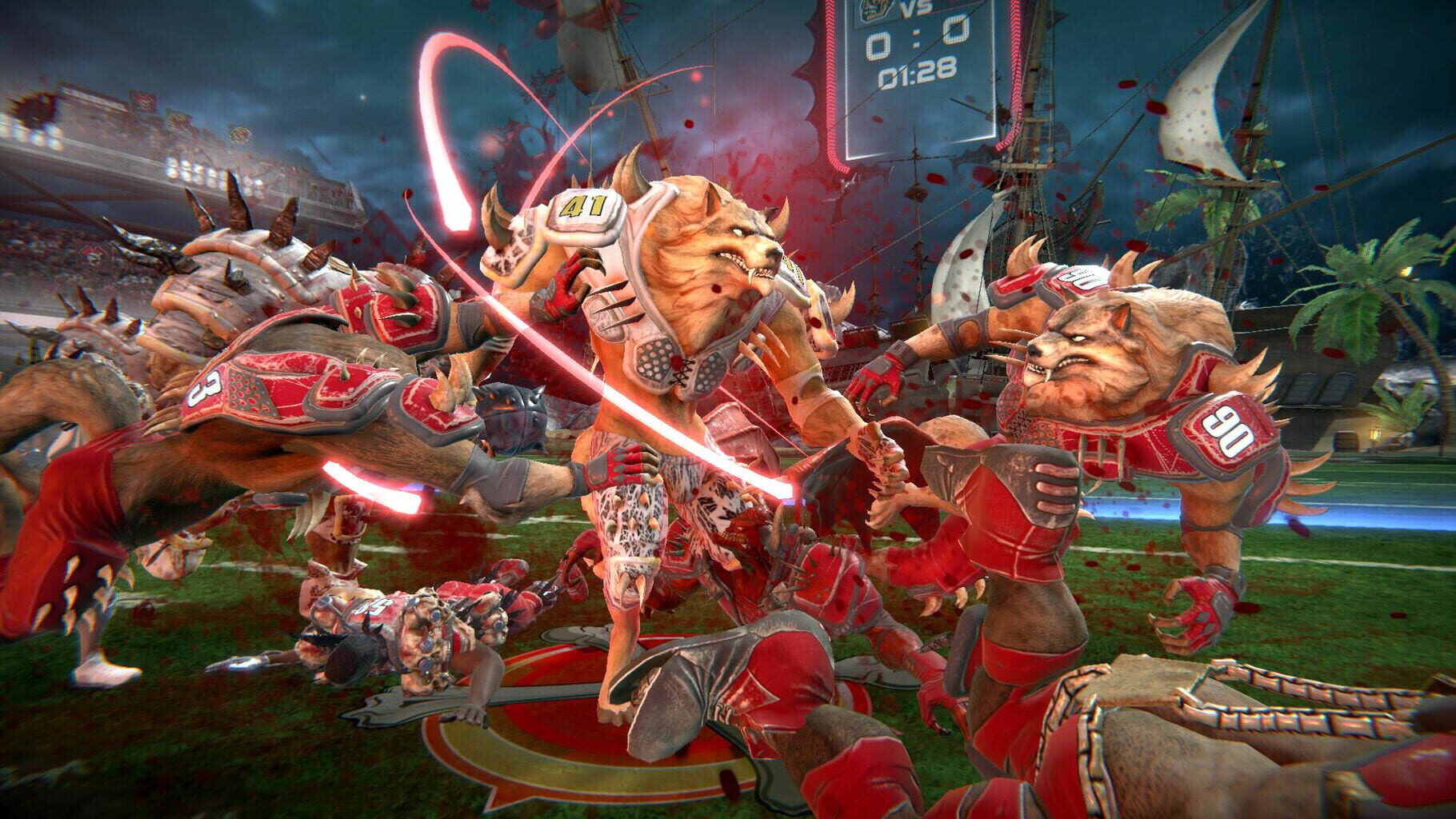 Captura de pantalla - Mutant Football League: Terror Bay Mutantneers