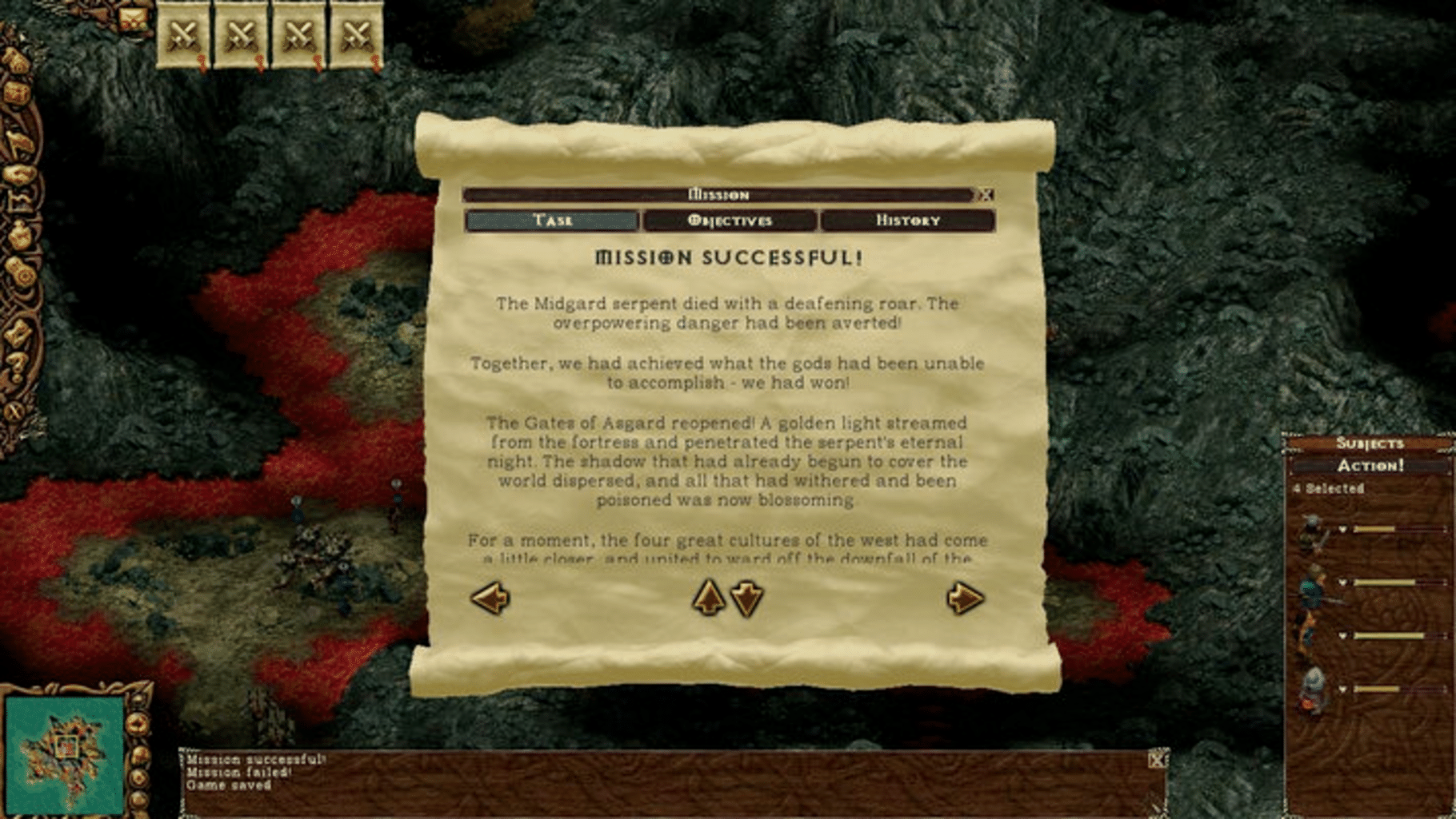 Cultures 2: The Gates of Asgard screenshot