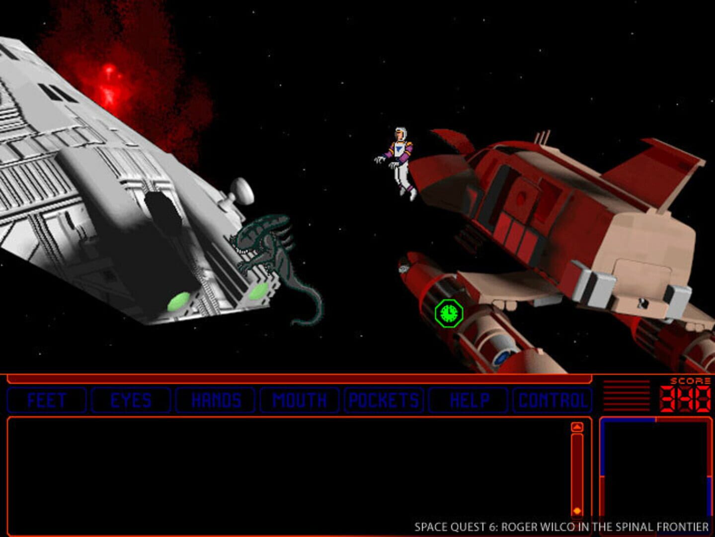 Captura de pantalla - Space Quest 6: The Spinal Frontier