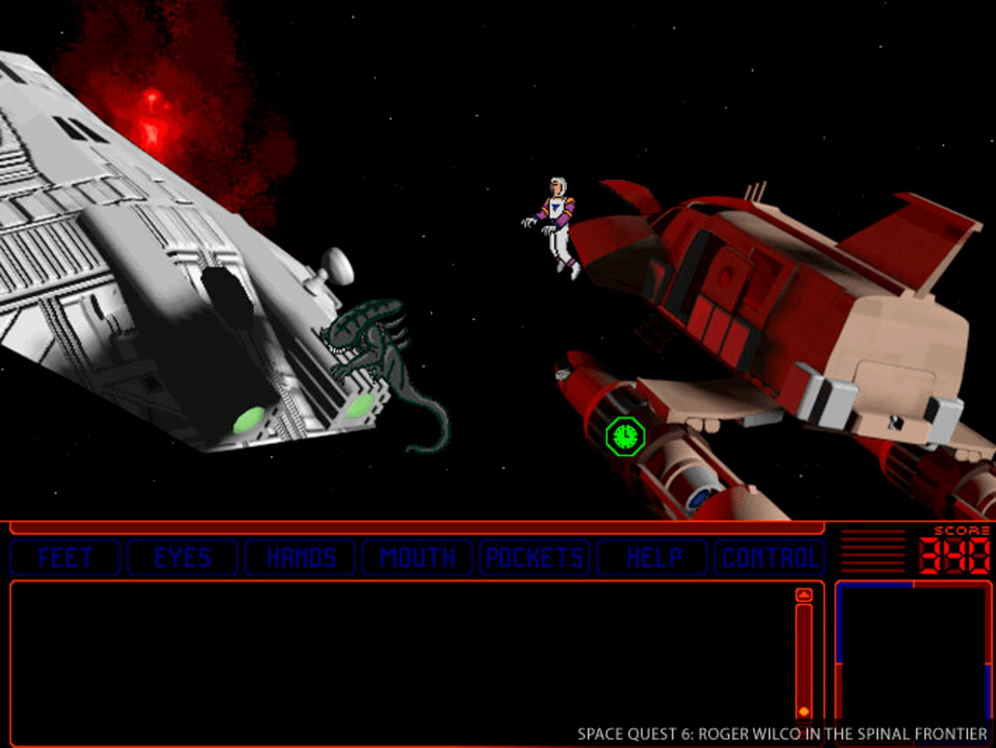 Space Quest 6: The Spinal Frontier screenshot