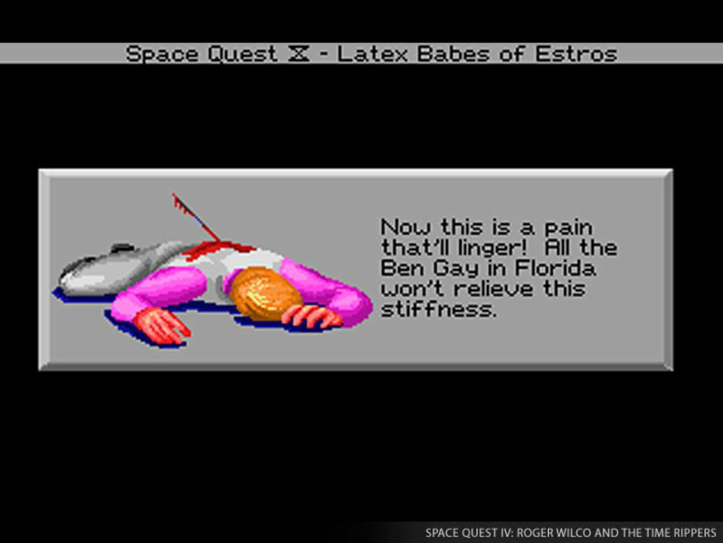 Captura de pantalla - Space Quest 6: The Spinal Frontier