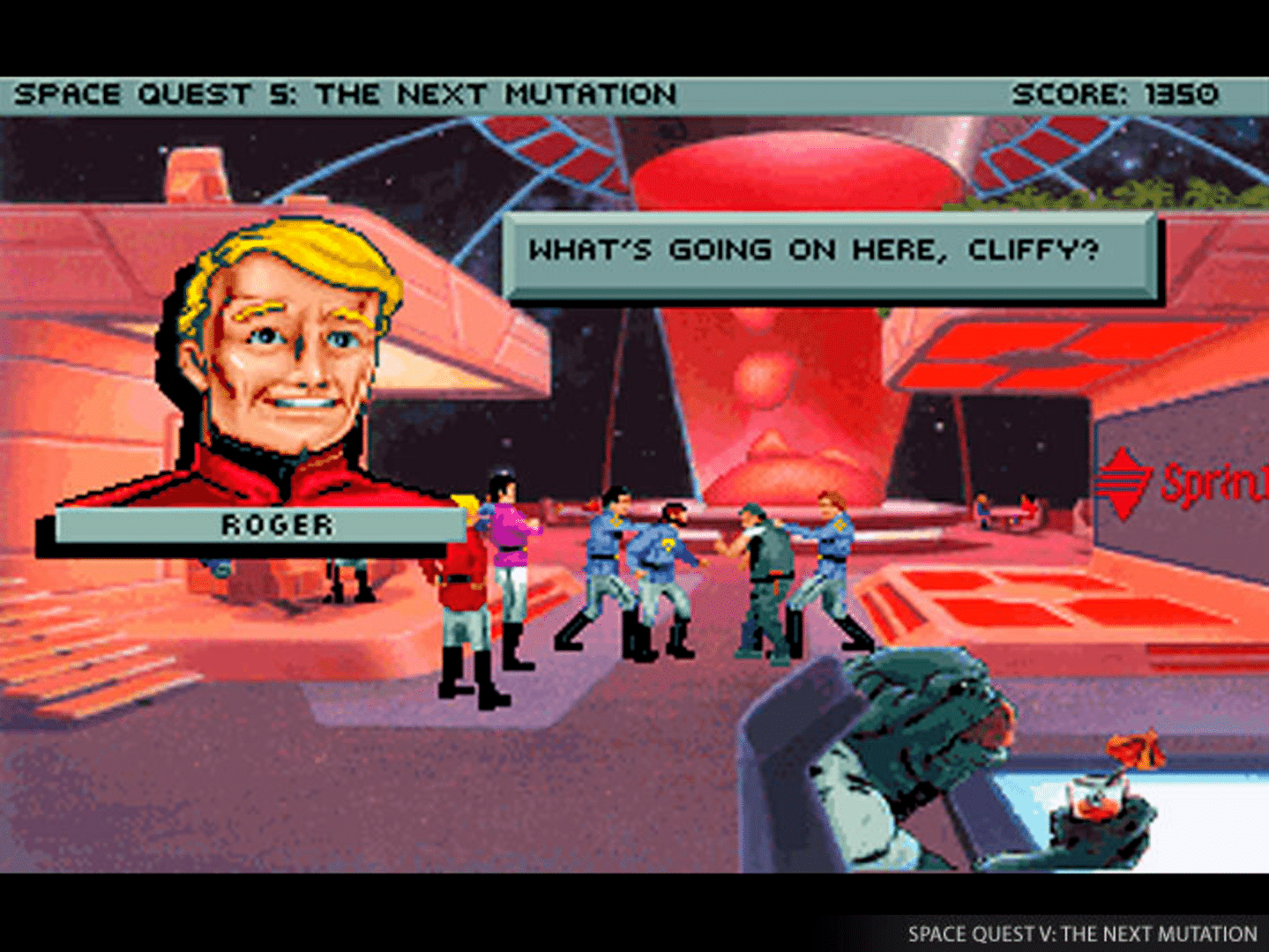 Space Quest 6: The Spinal Frontier screenshot