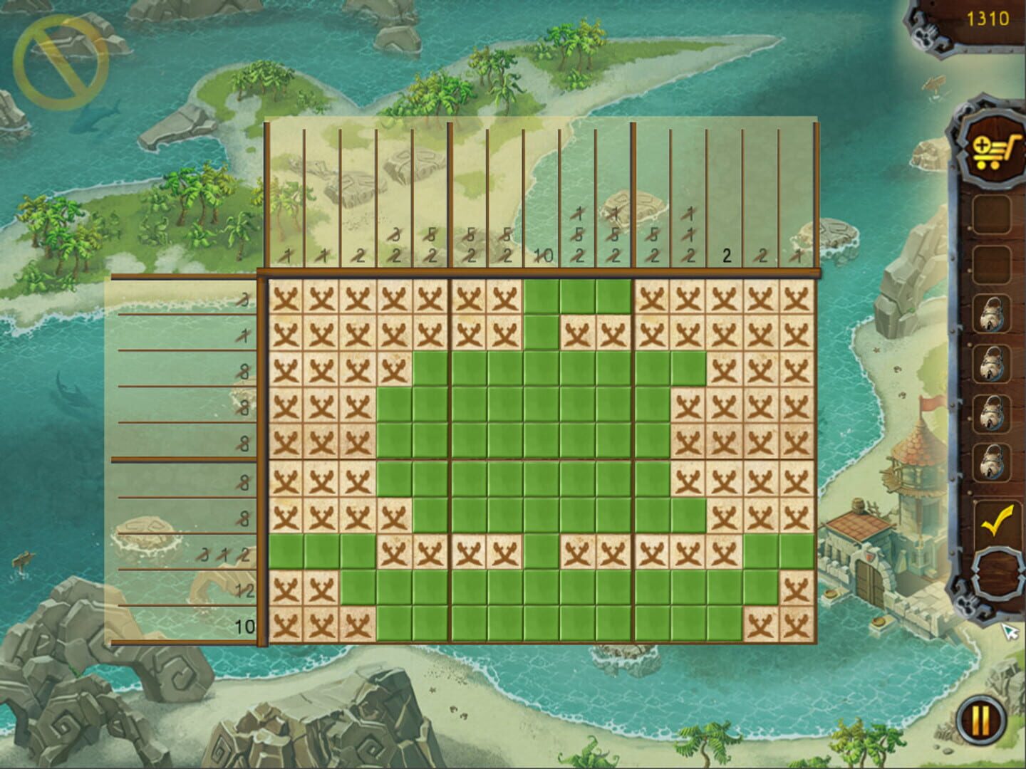 Fill & Cross: Pirate Riddles