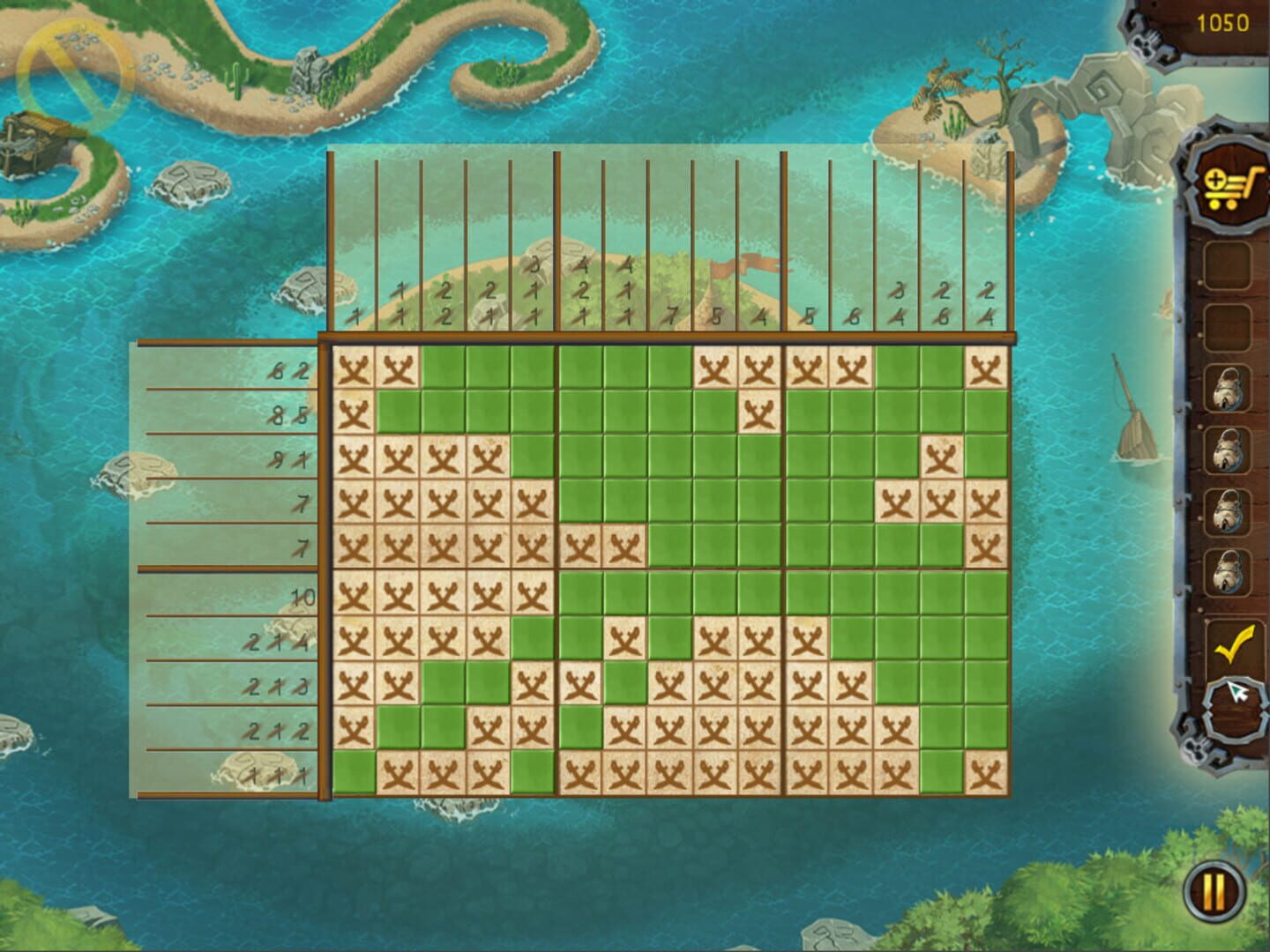 Fill & Cross: Pirate Riddles