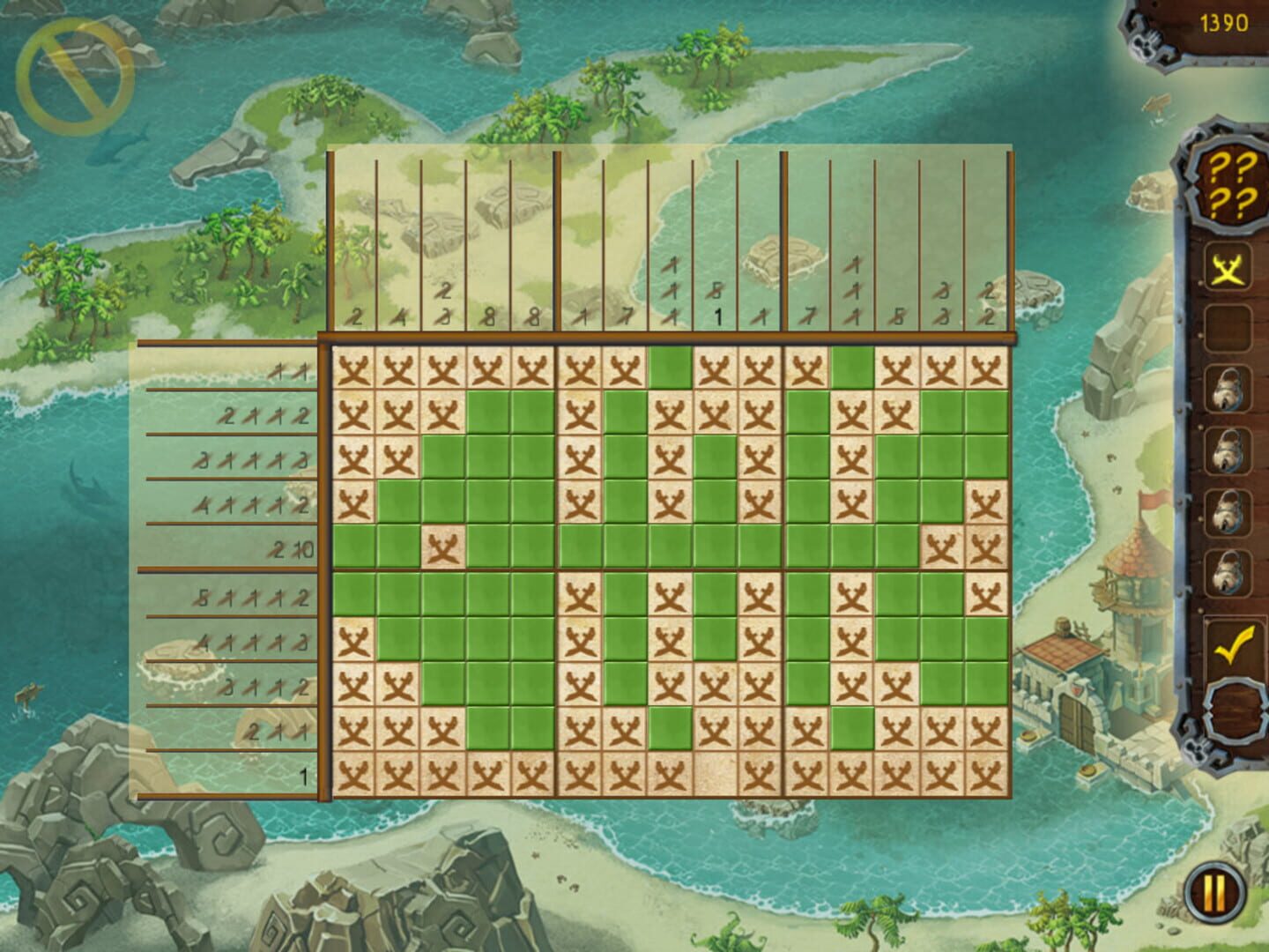 Fill & Cross: Pirate Riddles