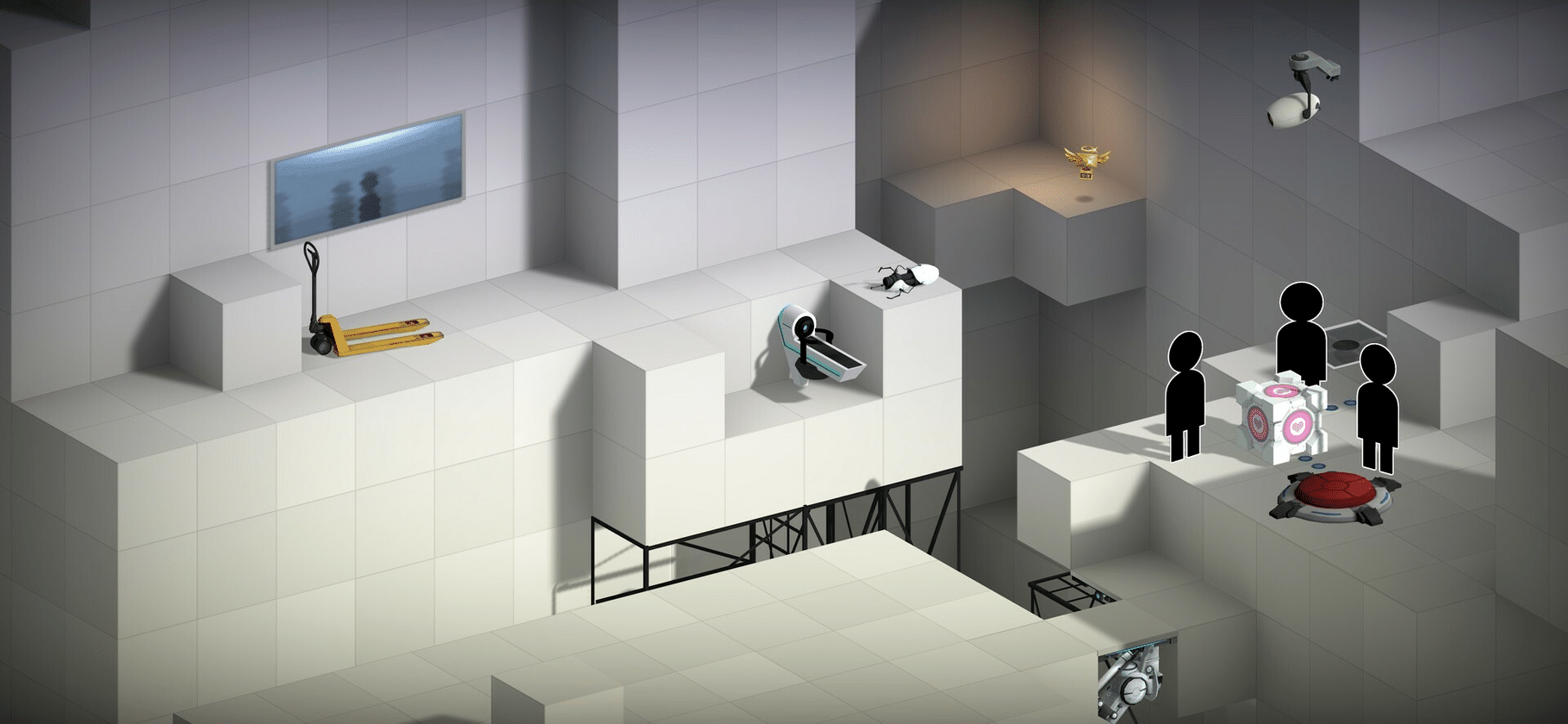 Bridge Constructor Portal: Portal Proficiency screenshot