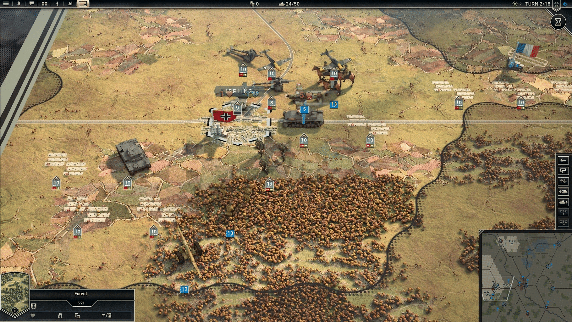 Panzer Corps 2: Axis Operations - 1939 screenshot