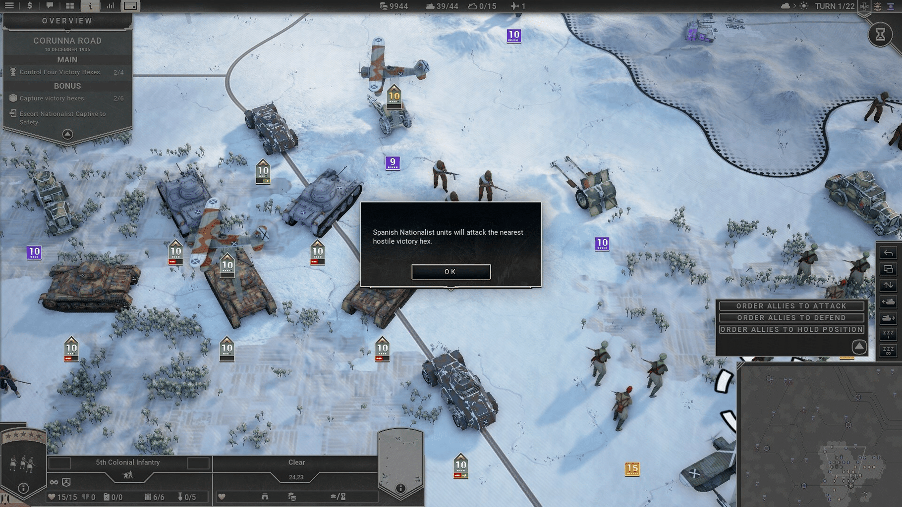 Panzer Corps 2: Axis Operations - Spanish Civil War screenshot