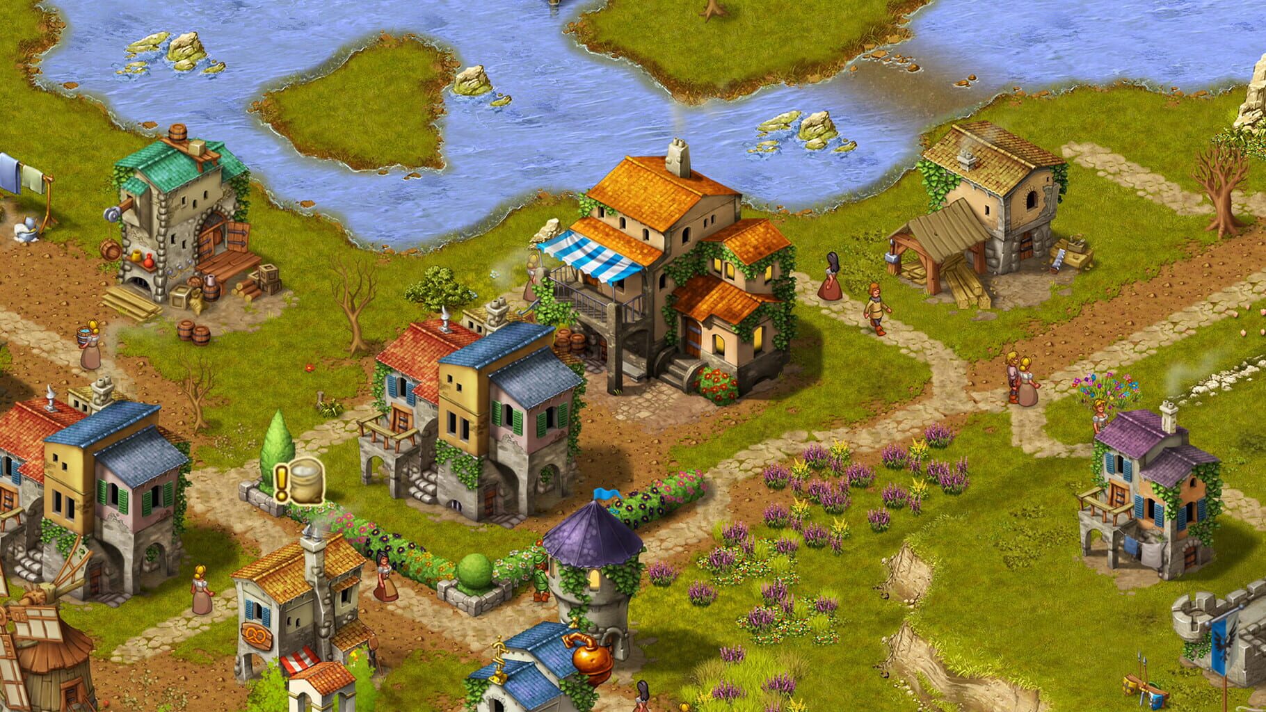 Townsmen: A Kingdom Rebuilt - The Seaside Empire screenshot