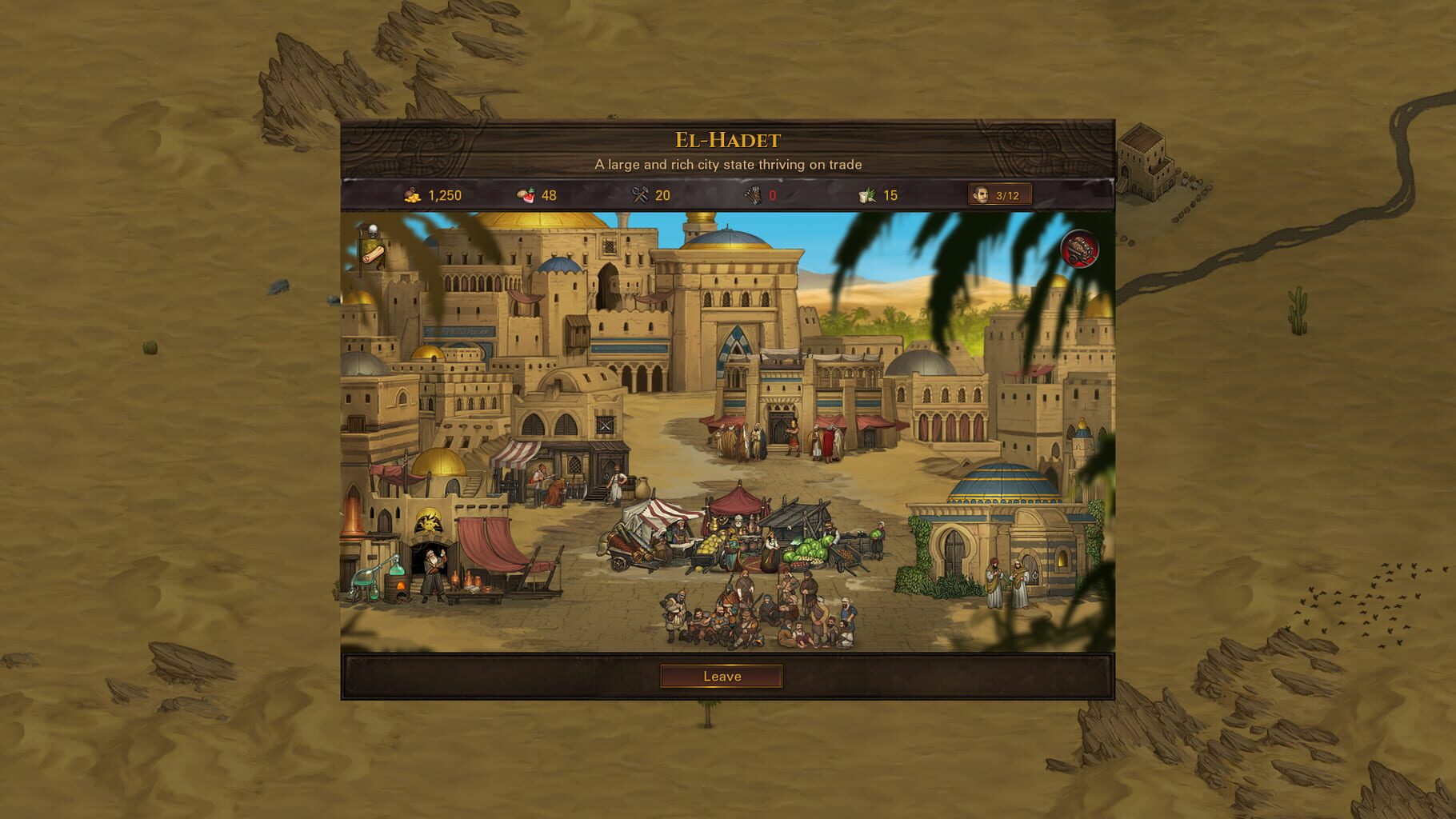 Battle Brothers: Blazing Deserts screenshot