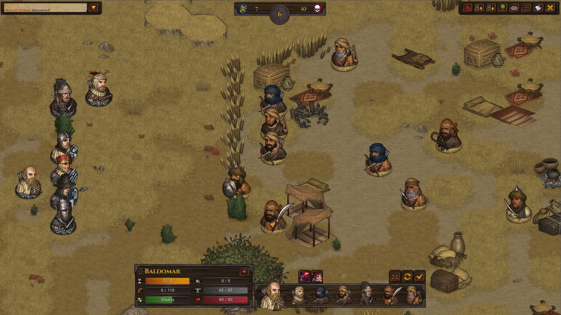 Battle Brothers: Blazing Deserts screenshot