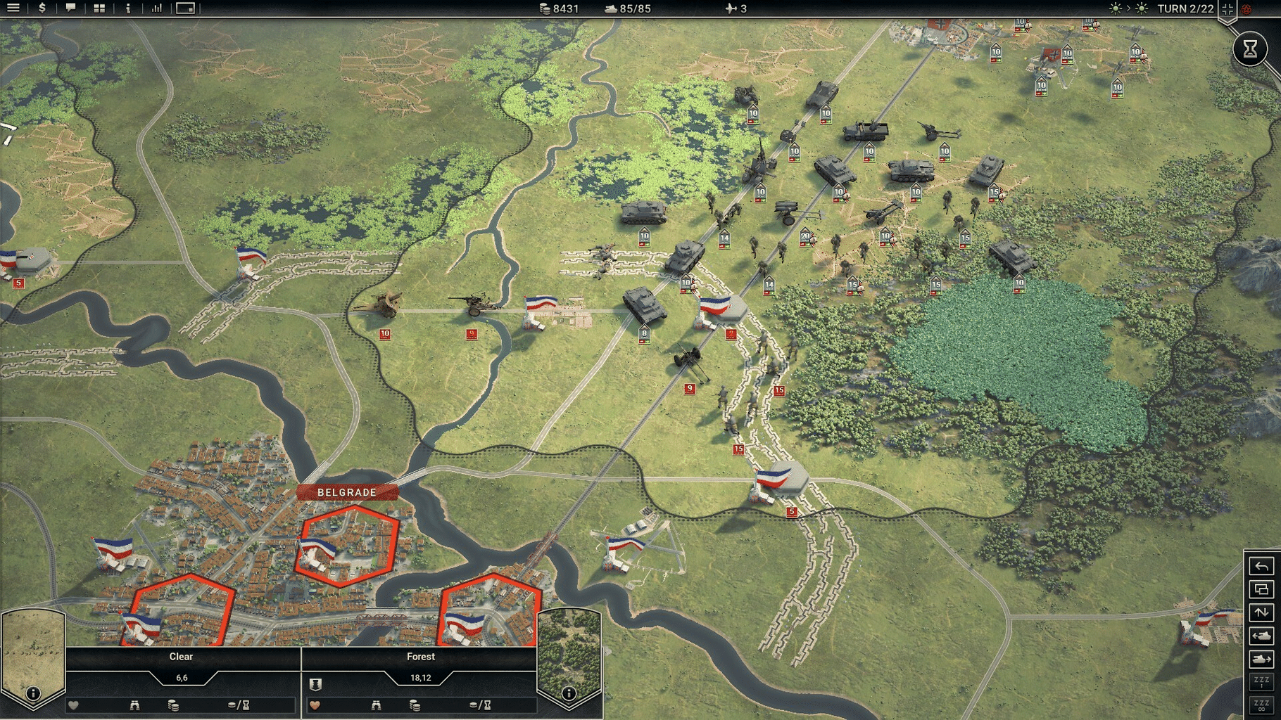 Panzer Corps 2: Axis Operations - 1941 screenshot